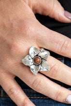 Load image into Gallery viewer, Ask For Flowers - Brown Paparazzi🎀 Ring
