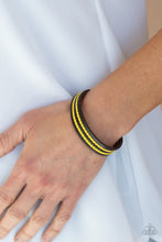 Load image into Gallery viewer, Show The Way - Yellow Paparazzi❣ Urban Bracelet
