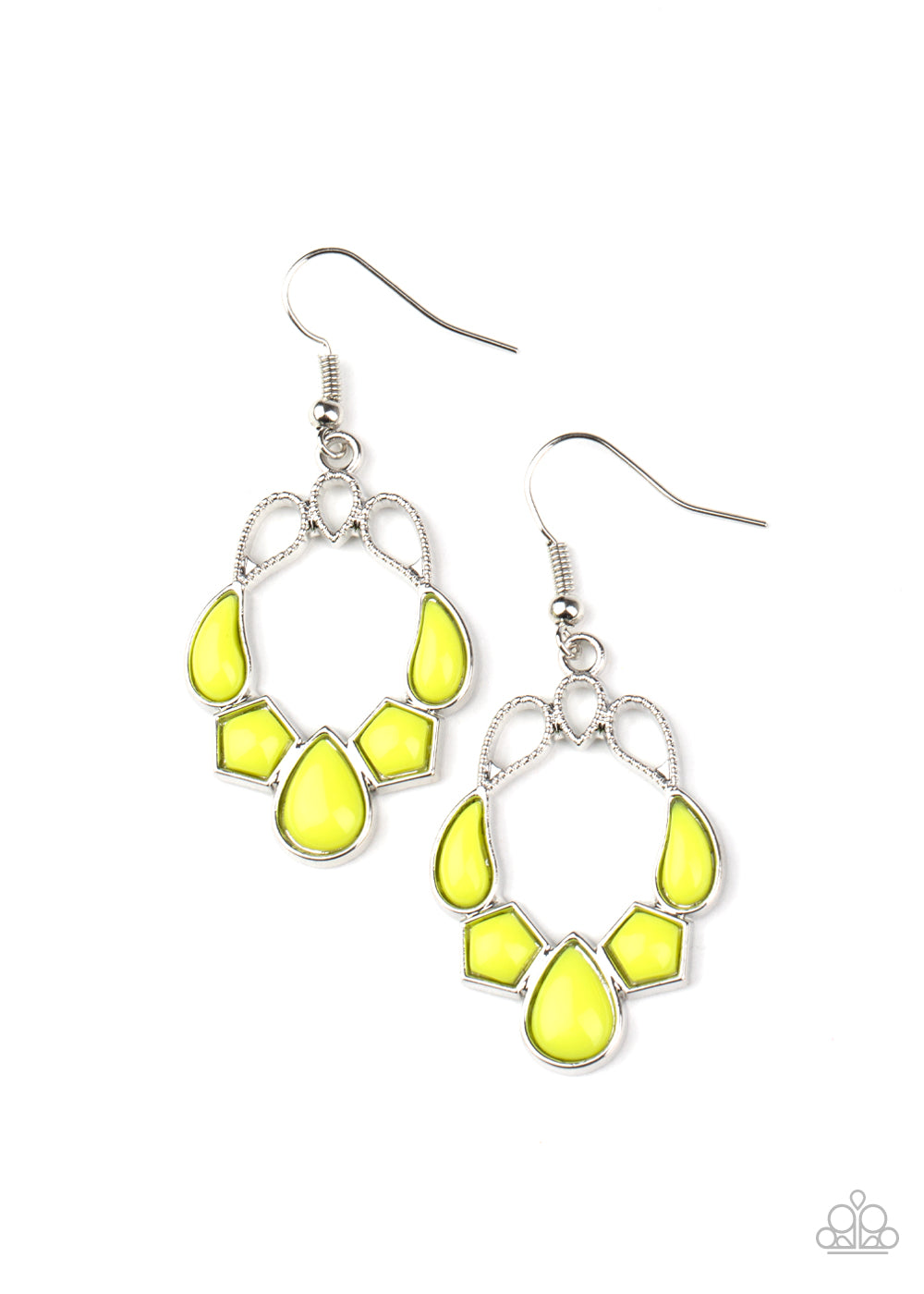 It's Rude to STEER - Yellow Earrings