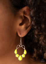 Load image into Gallery viewer, It&#39;s Rude to STEER - Yellow Earrings
