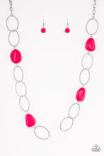 Load image into Gallery viewer, Modern Day Malibu - Pink Paparazzi🎀 Necklace
