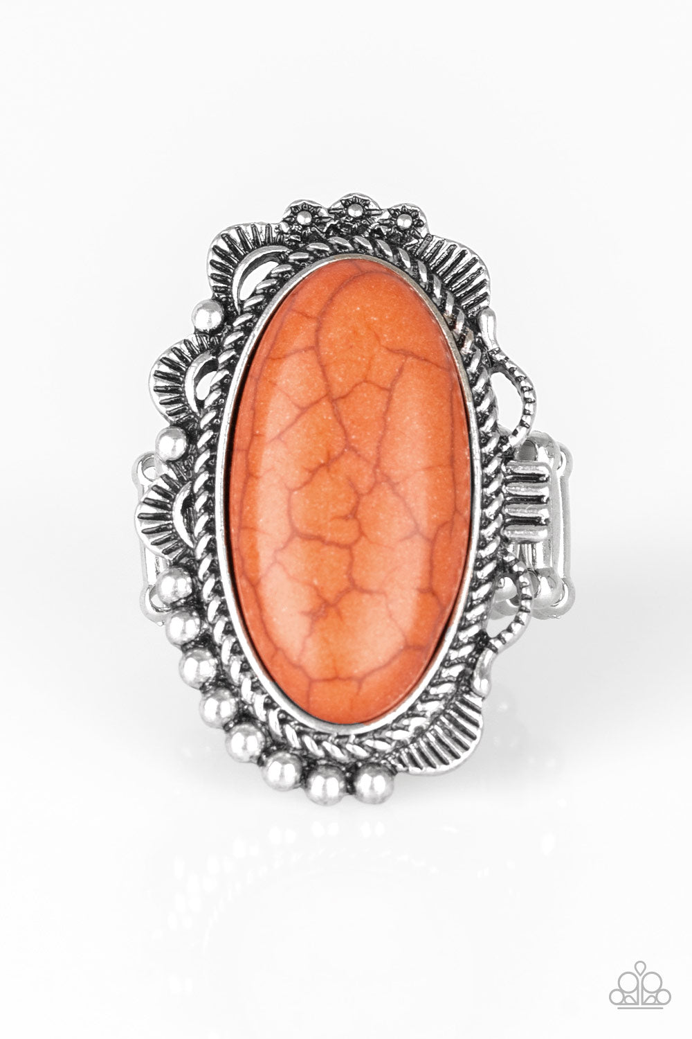 Open Range - Orange Paparazzi🎀 Ring