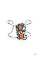 Load image into Gallery viewer, Mojave Flower Girl - Orange Paparazzi🎀 Bracelet
