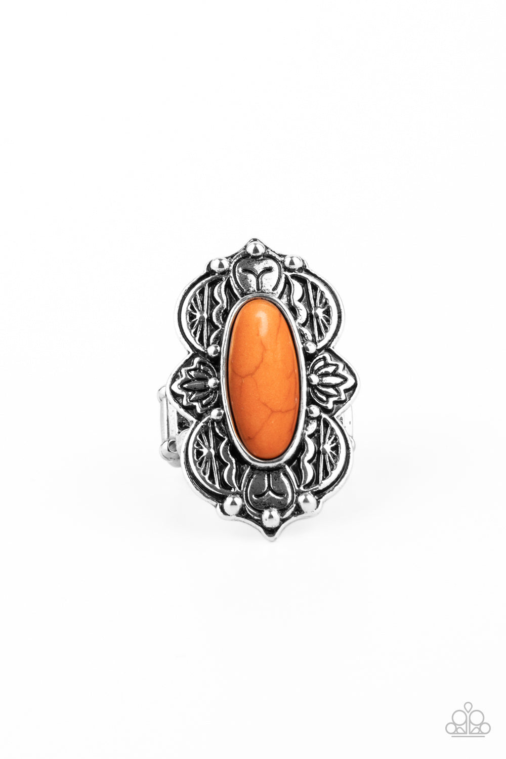 Lotus Oasis - Orange Paparazzi🎀 Ring