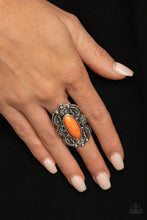 Load image into Gallery viewer, Lotus Oasis - Orange Paparazzi🎀 Ring
