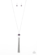 Load image into Gallery viewer, Socialite of the Season - Purple Paparazzi🎀 Necklace
