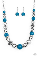 Load image into Gallery viewer, Weekend Party - Blue Paparazzi🎀 Necklace
