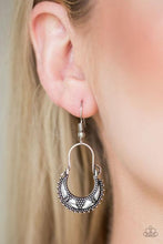 Load image into Gallery viewer, Industrially Indigenous - Silver Earrings
